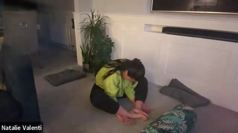 Moon flow focused yoga